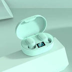Bluetooth Earphone Wireless Ear Buds 5.0 LED Display Button Control Quality Sound Earphones in-Ear Headphones For Workouts And Running Stevvex