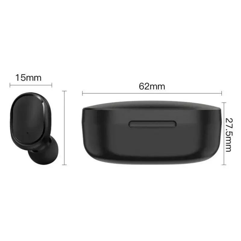 Bluetooth Earphone Wireless Ear Buds 5.0 LED Display Button Control Quality Sound Earphones in-Ear Headphones For Workouts And Running Stevvex