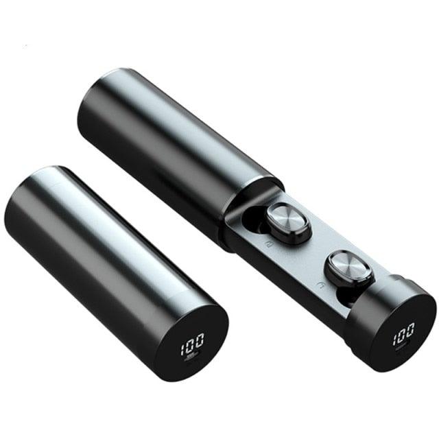 Bluetooth Earphones Wireless Headphones With Microphone Sports Waterproof Touch Control Wireless Headsets Earbuds Phone Updated Design with Industry Leading Sound & Improved Comfort, Long Wireless Range, Stevvex