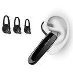 Bluetooth Earpiece V5.0 Wireless Handsfree Headset With Microphone 24 Hrs Driving Headset 30 Days Standby Time Bluetooth Music Headset Waterproof Earphone Works On All Smartphones Sport Wireless Earphones Stevvex