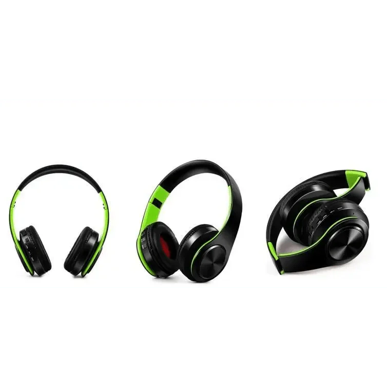 Bluetooth Foldable Earphone Unique Wireless Stereo Headphones Sport Earphone With Microphone Modern Music Headphones Stevvex