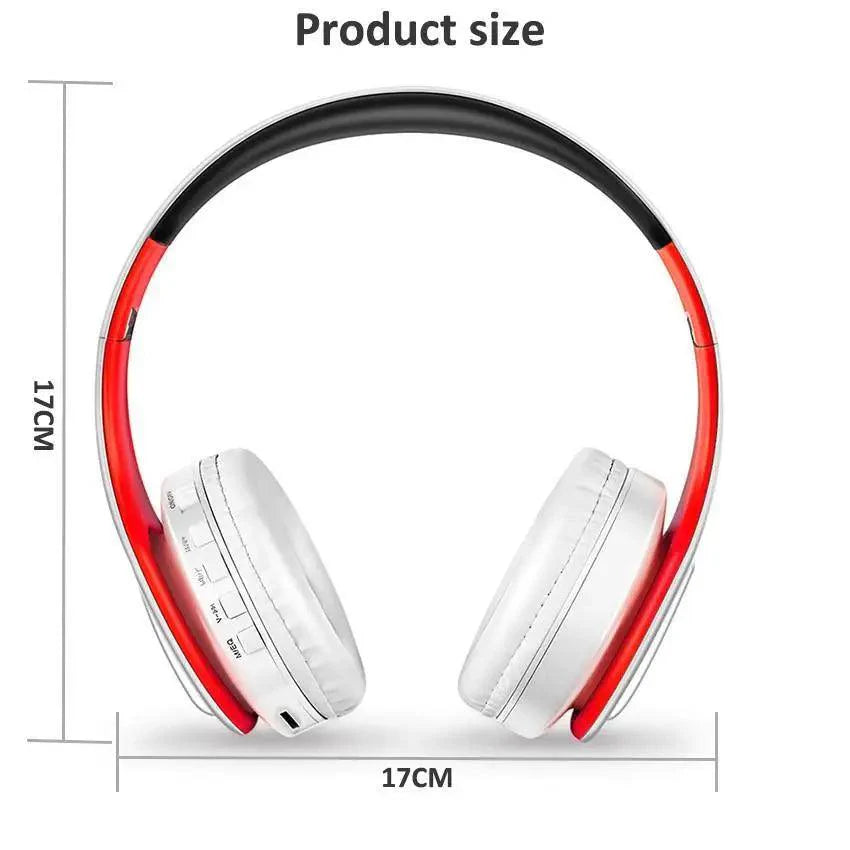 Bluetooth Foldable Earphone Unique Wireless Stereo Headphones Sport Earphone With Microphone Modern Music Headphones Stevvex