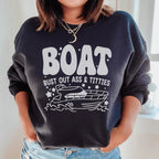 Boat Bust Out Ass Tee Peachy Sunday