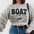 Boat Bust Out Ass Tee Peachy Sunday
