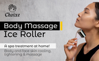 Body Massage Ice Roller - Facial And Body Cooling Roller For Tightening BandsCo Straps