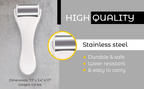 Body Massage Ice Roller - Facial And Body Cooling Roller For Tightening BandsCo Straps