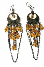 Boho Chandelier Earrings Long Dangle Beaded Tassel Style