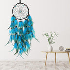 Boho Dream Catcher For Bedroom Feather Pendant National Handmade Beautiful Dream Catcher Wall Hanging Decoration Gift For Girls Room Party Wedding Girls Kids Nursery Bedroom Wall Decor Festival Gift Stevvex