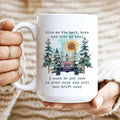 Boho Jeep Ceramic Mug 15 oz Peachy Sunday
