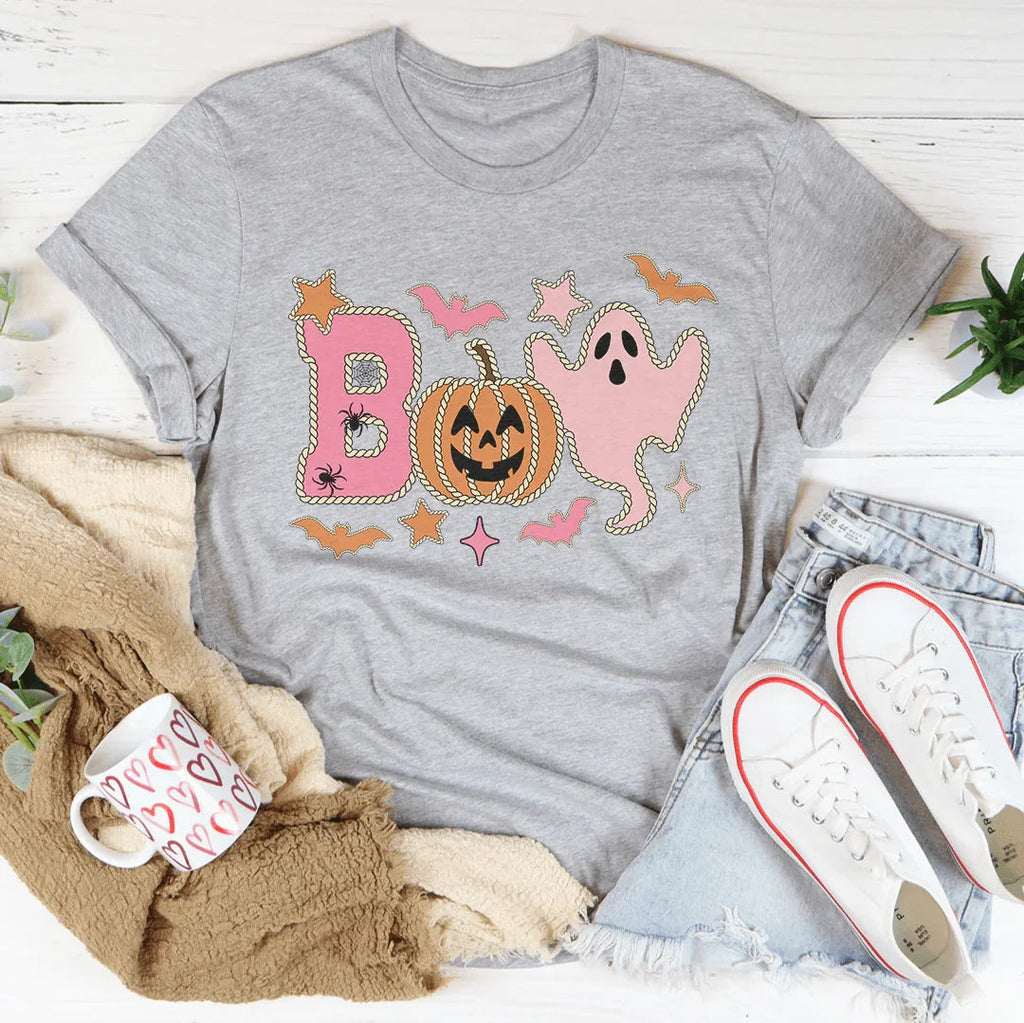 Boo Western Tee