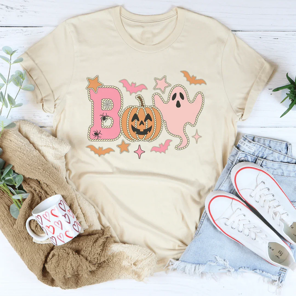 Boo Western Tee