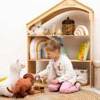 White Dollhouse Bookcase - SJB-DIAMOND ELITES