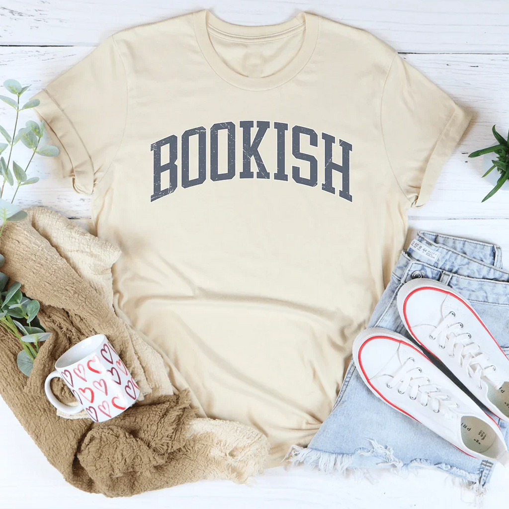 Bookish Tee Peachy Sunday