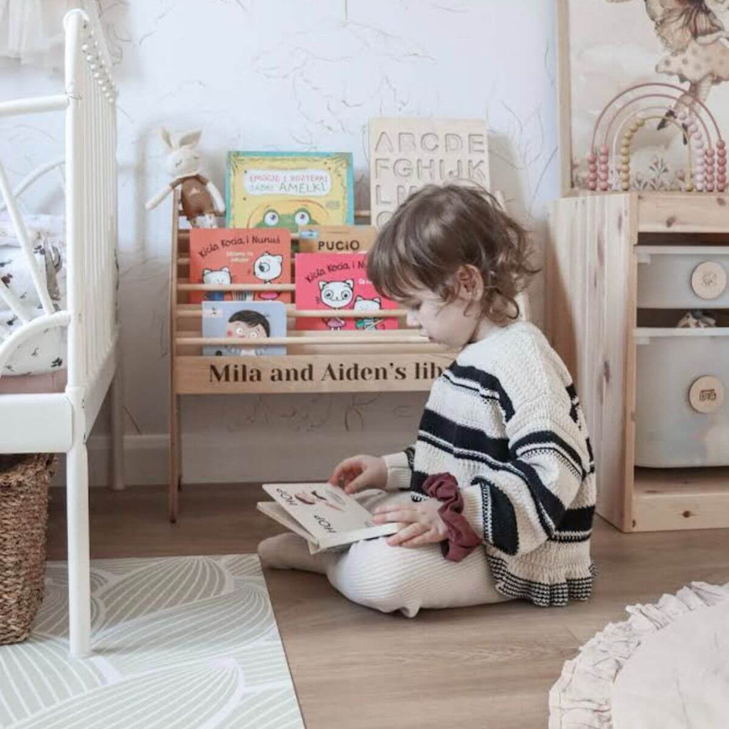 Wooden Montessori Bookshelf - SJB-DIAMOND ELITES