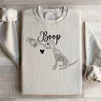 Boop Cute Dog Sweatshirt Peachy Sunday