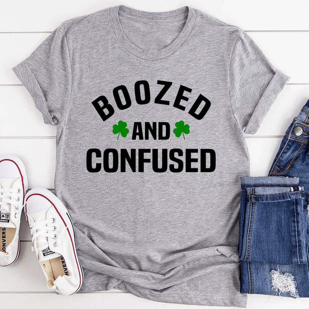Boozed & Confused Tee - SJB-DIAMOND ELITES