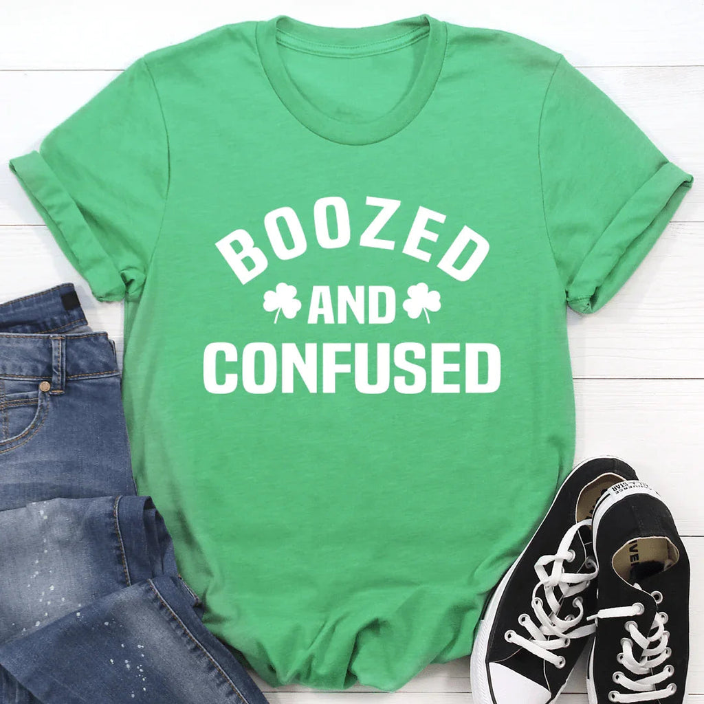 Boozed & Confused Tee - SJB-DIAMOND ELITES