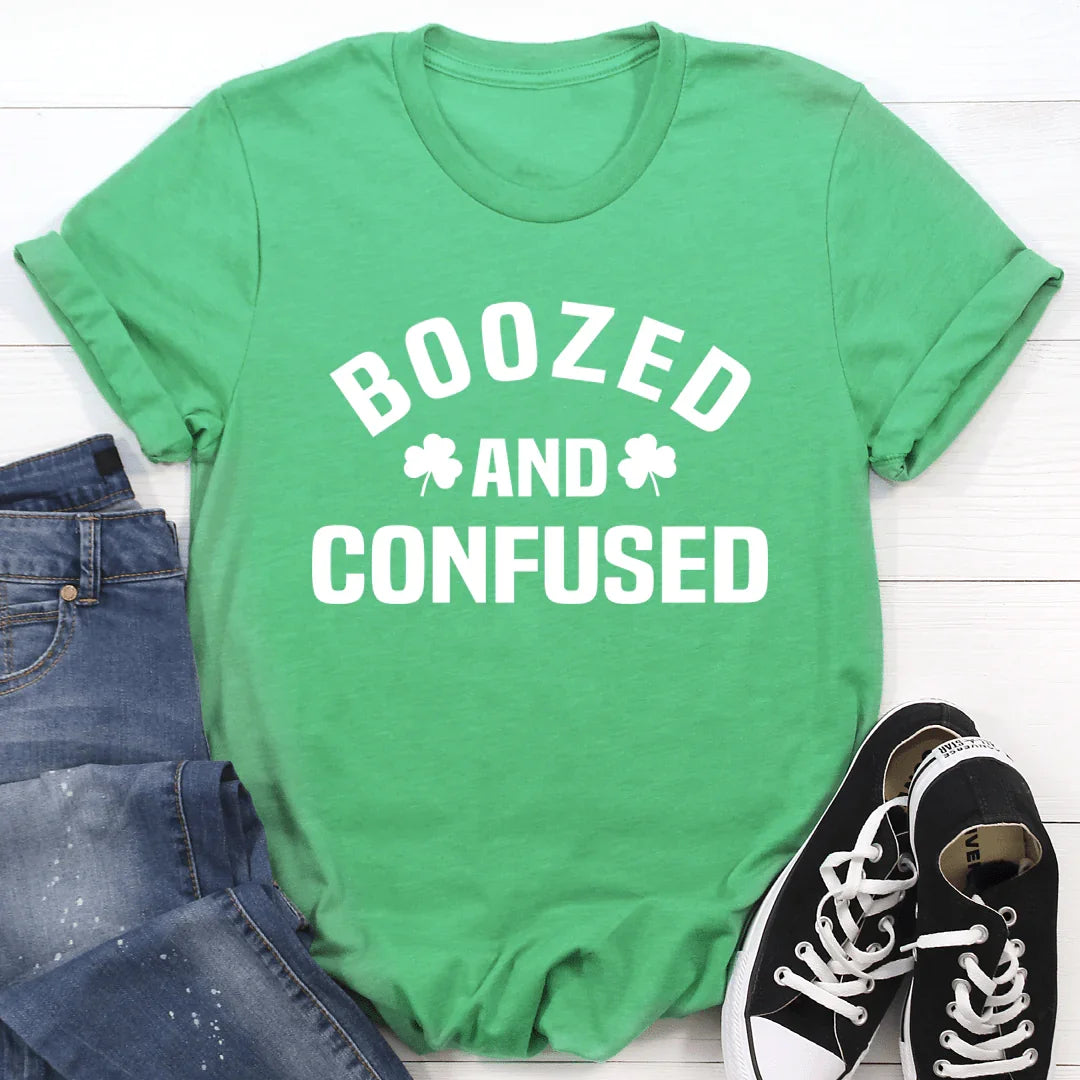 Boozed & Confused Tee - SJB-DIAMOND ELITES