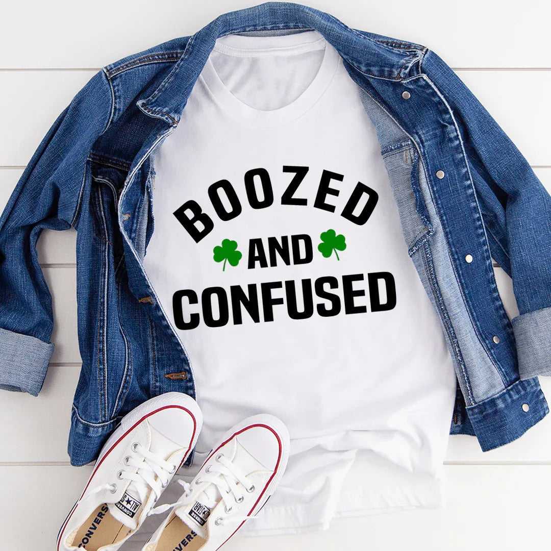 Boozed & Confused Tee - SJB-DIAMOND ELITES