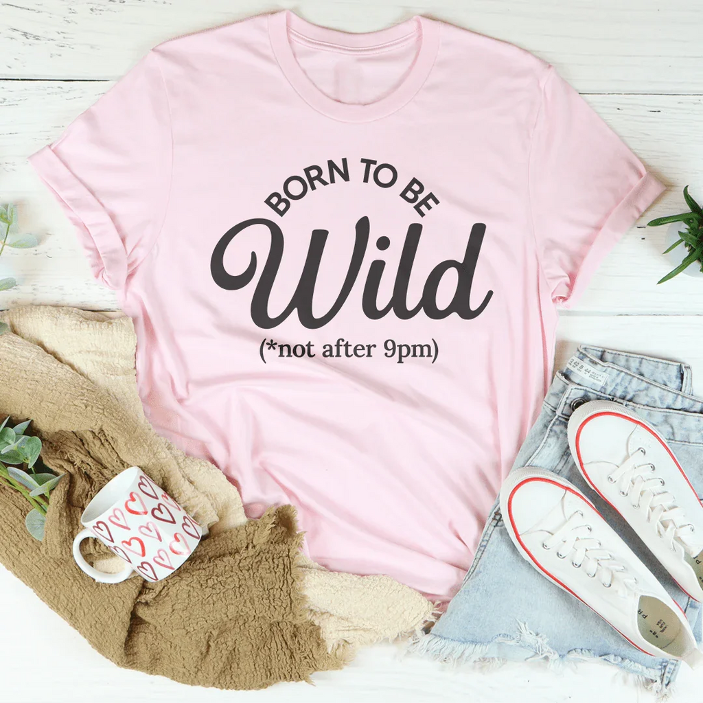 Born To Be Wild Tee Peachy Sunday