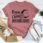 Born To Chase The Moonlight Tee Peachy Sunday