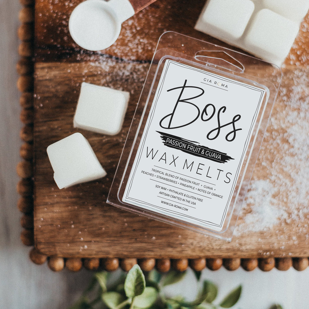Passion Fruit Guava Soy Wax Melts - Premium Tropical Scented Wax Melts, USA BandsCo Straps