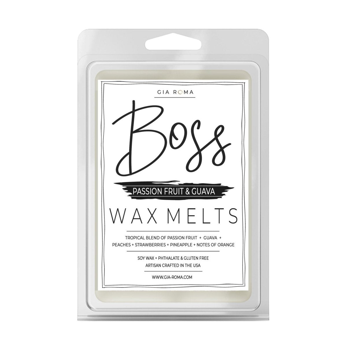 Passion Fruit Guava Soy Wax Melts - Premium Tropical Scented Wax Melts, USA BandsCo Straps