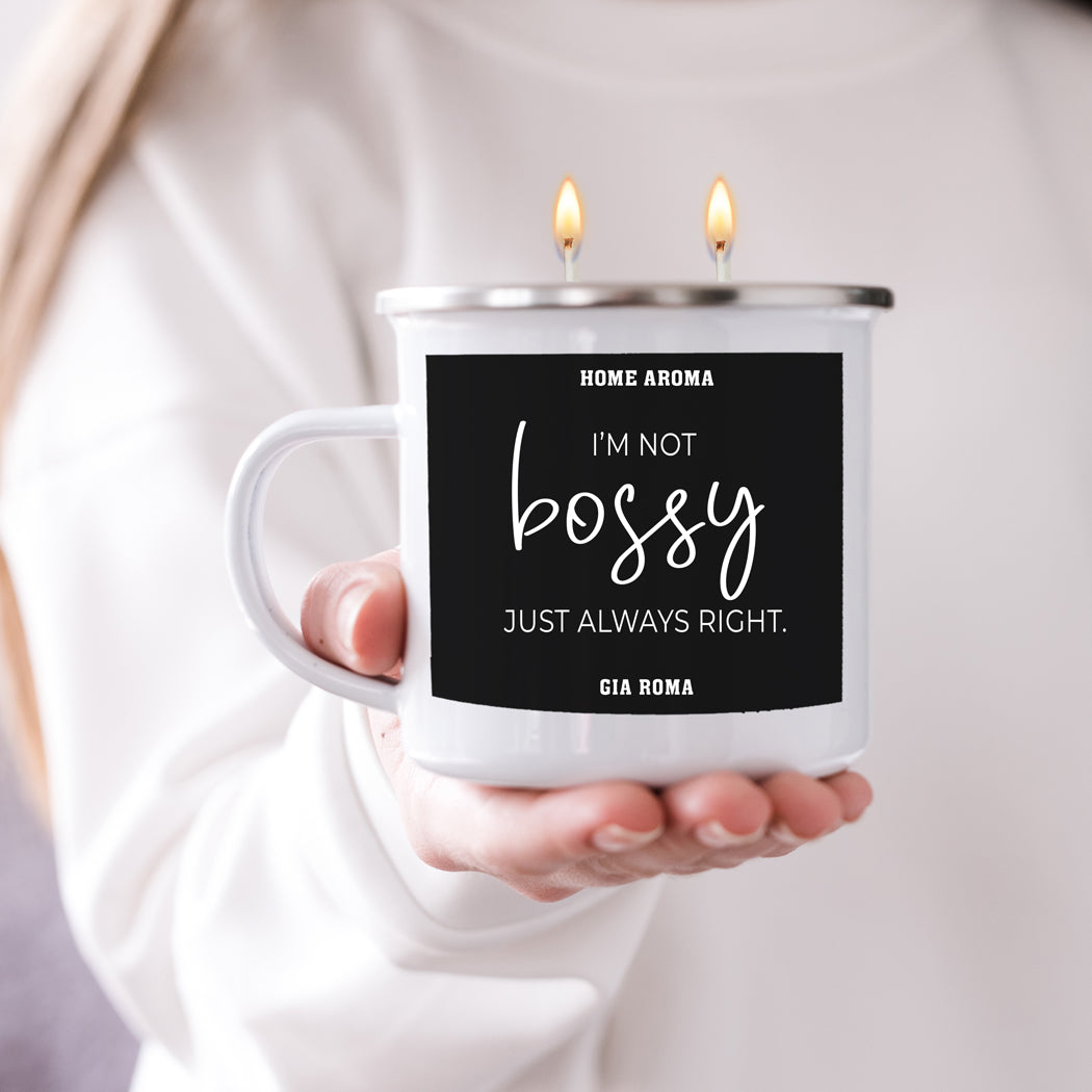 Mothers Day Candle Mug 16oz Reusable Metal Candle Soy Gift BandsCo Straps