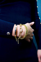 Run It Up Red Chain Bracelet Luxe Statement Jewelry