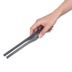 Boundless Kitchen Tong Titanium Barbecue Clip Grill BBQ Tongs Fried Steak Salad Meat Cooking Kit Ice Cup Clamp Tweezer BBQ Tongs Lightweight Portable Safe BBQ Tongs Stevvex