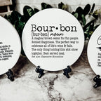 Funny Drink Definition Coasters Set Dictionary Quote Coasters For Bar And Countertop Decor BandsCo Straps