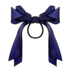 Bow-Knot Elastic Hair Bands Accessories Fashion Hair Band Long Ribbon Bow Ponytail Hair Tie Scrunchies Ponytail Holder Accessories for Women And Girls Stevvex