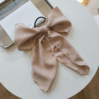 Bowknot Hair Scrunchies For Women Girls Sweet Elastic Hair Bands Elegant Hair Tie Rope Rubber Band Hair Gum Gorgeous Hair Accessories For Women Stevvex