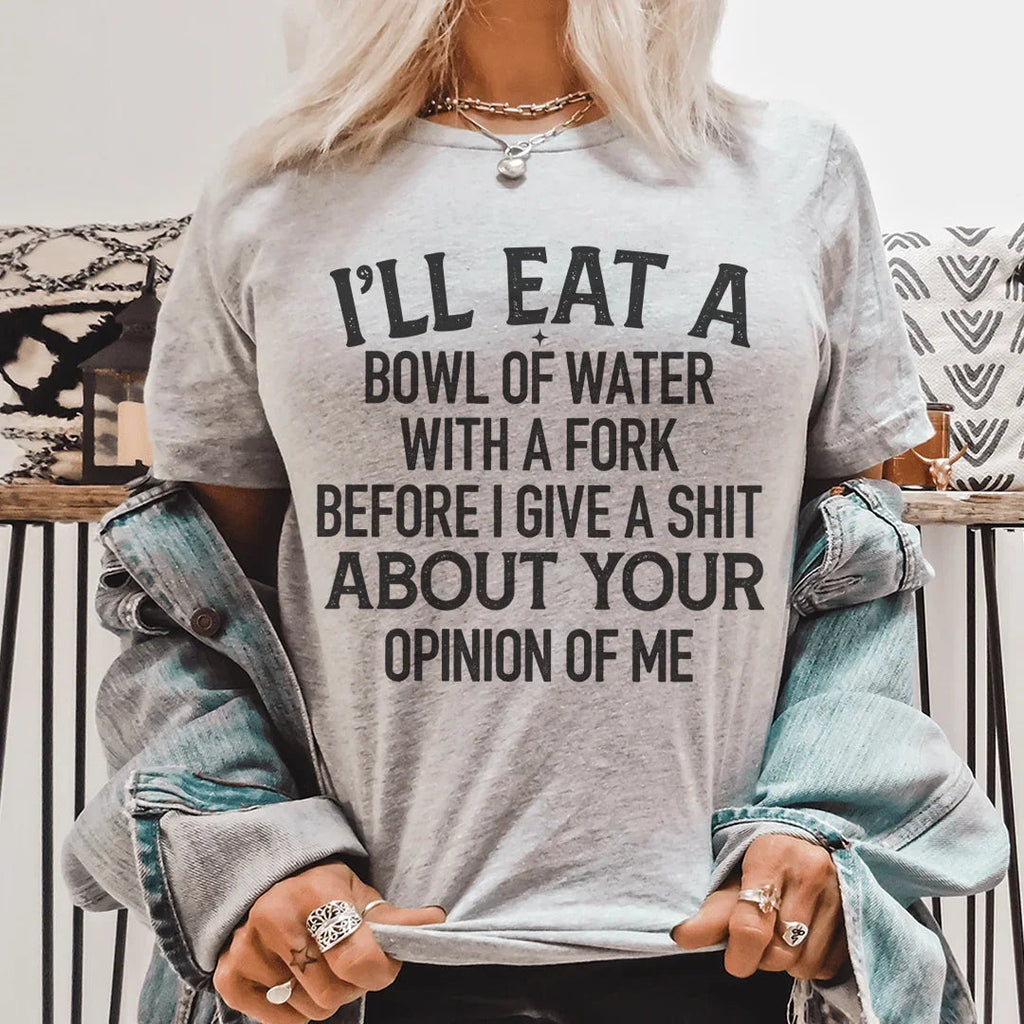 Bowl Of Water Tee Peachy Sunday