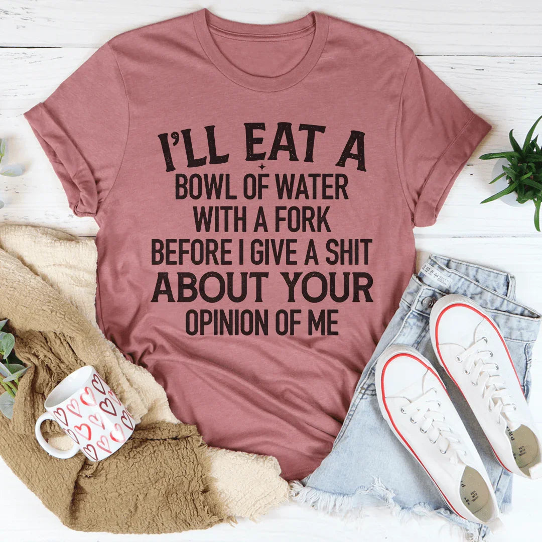 Bowl Of Water Tee Peachy Sunday