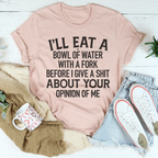 Bowl Of Water Tee Peachy Sunday
