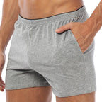 Boxer Cotton Sleep Men Swimming Briefs or Boxers Shorts with Pocket  Mens Shorts Running Shorts Men Outdoor Sports Men's Gym Shorts Daily fitness shorts Stevvex