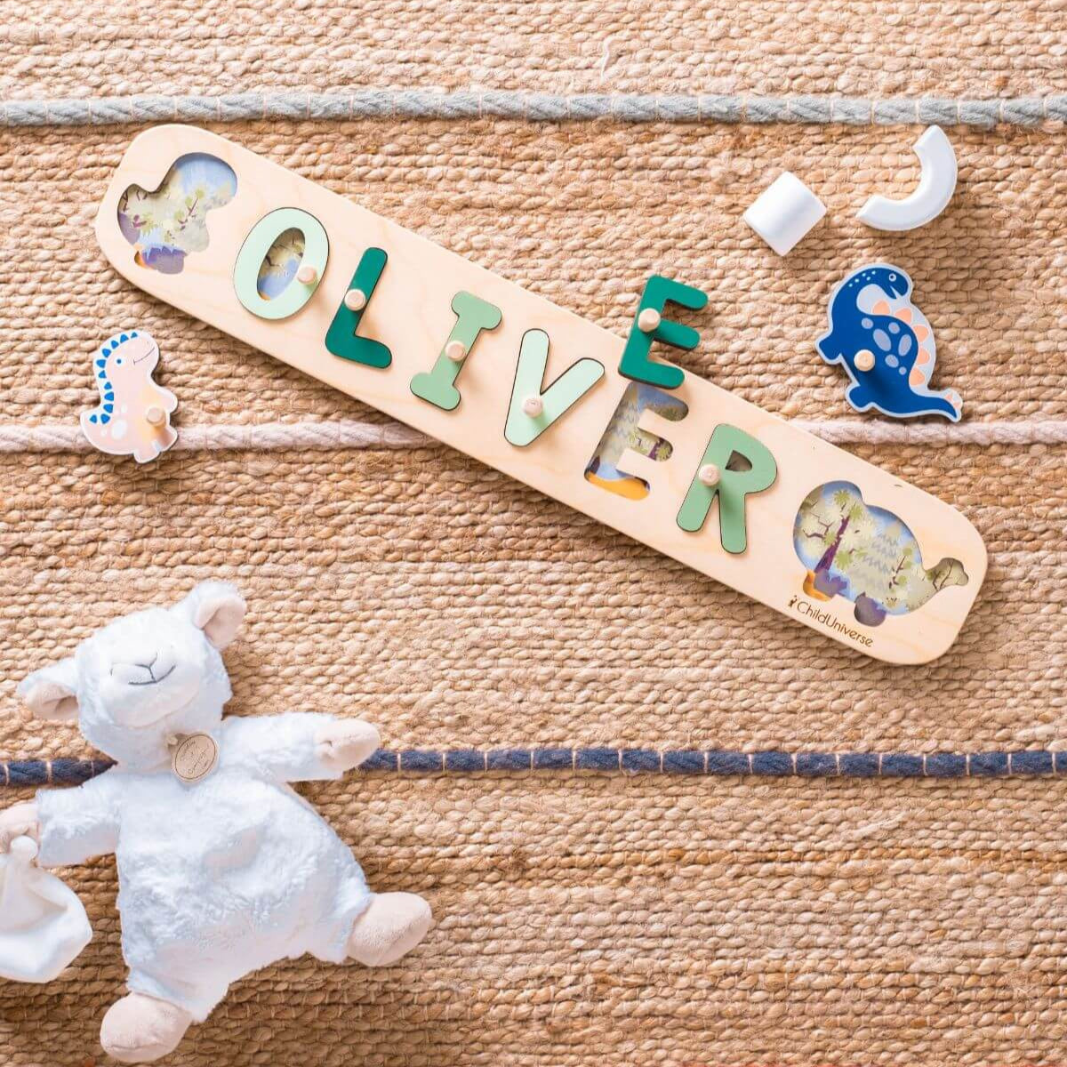 Boy Dinosaur Name Puzzle - SJB-DIAMOND ELITES