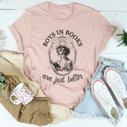 Boys In Books Are Just Better Tee Peachy Sunday
