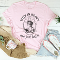 Boys In Books Are Just Better Tee Peachy Sunday