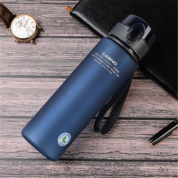 BPA Free Leak Proof Sports Water Bottle High Quality Tour Hiking Portable My Favorite Drink Bottles 400ml 560ml Water Bottle Sport Frosted Tour Outdoor Leak Proof Seal Child School Water Bottles for Children Kids Stevvex
