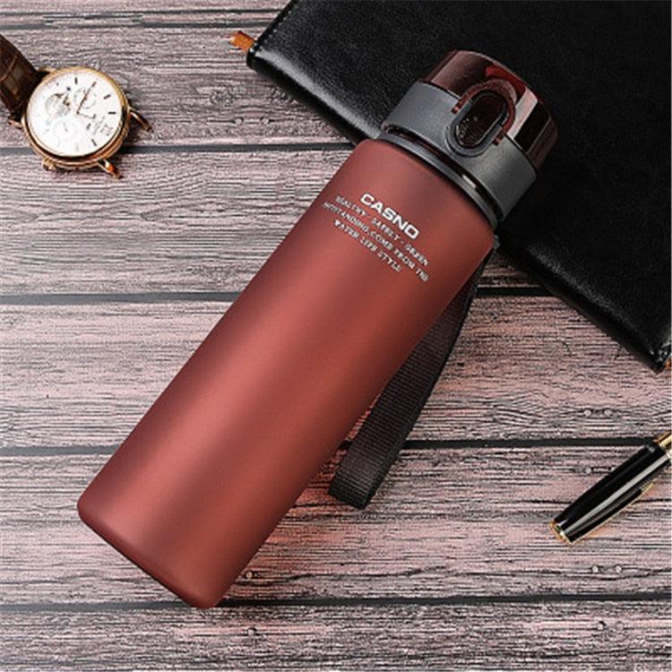 BPA Free Leak Proof Sports Water Bottle High Quality Tour Hiking Portable My Favorite Drink Bottles 400ml 560ml Water Bottle Sport Frosted Tour Outdoor Leak Proof Seal Child School Water Bottles for Children Kids Stevvex