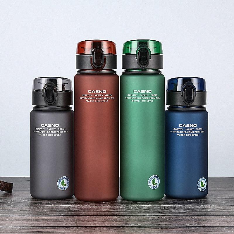 BPA Free Leak Proof Sports Water Bottle High Quality Tour Hiking Portable My Favorite Drink Bottles 400ml 560ml Water Bottle Sport Frosted Tour Outdoor Leak Proof Seal Child School Water Bottles for Children Kids Stevvex