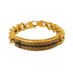 Gold Diamond Back Bracelet KingdomWear