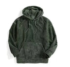 Essentials Hooded Corduroy Pullover for Men (One Piece) Pi-Mart