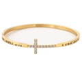 Cross Bangle Bracelet KingdomWear