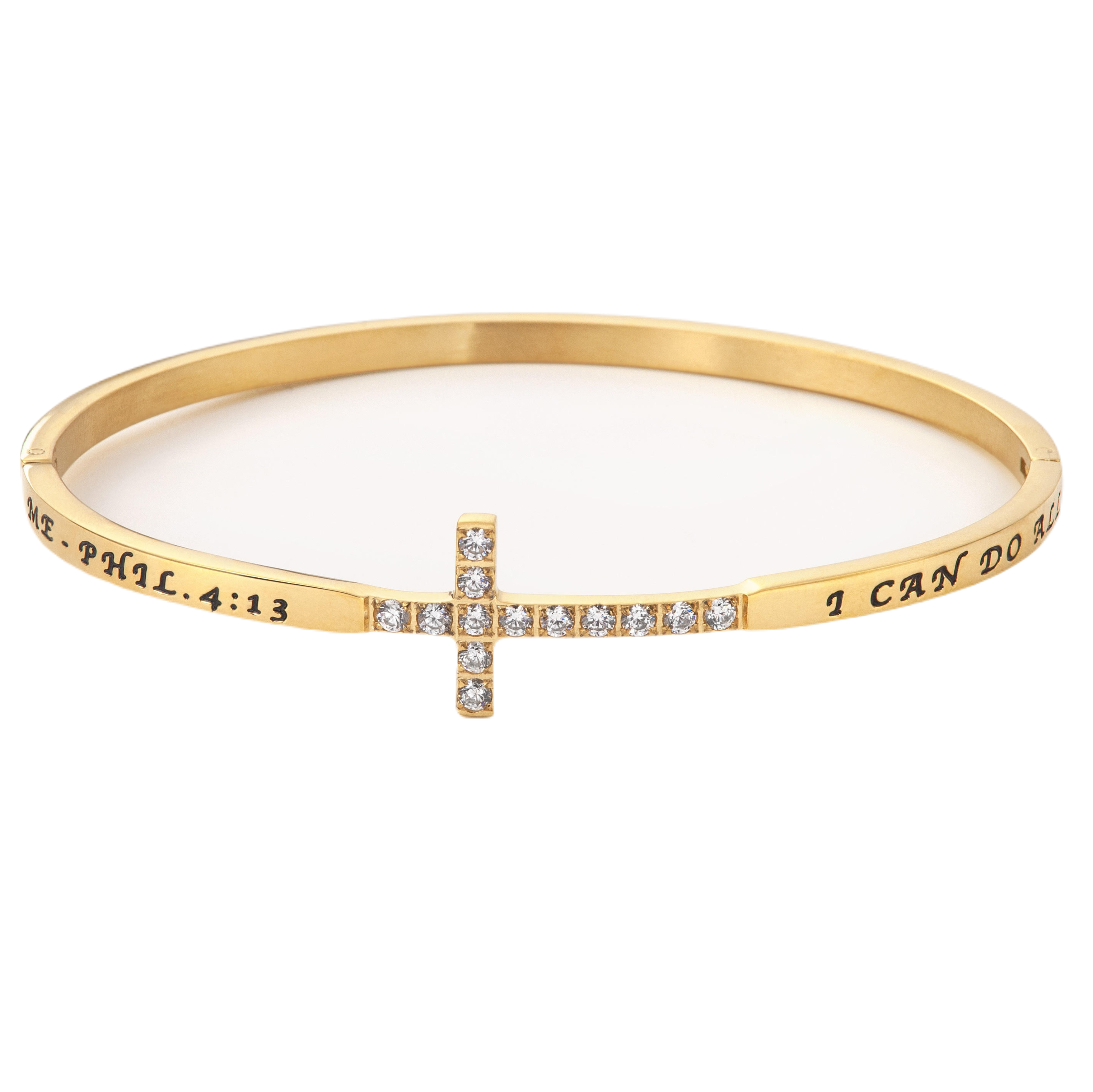 Cross Bangle Bracelet KingdomWear
