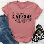 Brains Are Awesome Tee - SJB-DIAMOND ELITES
