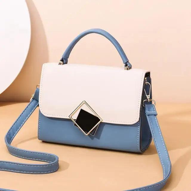 Brand New Attractive Candy Color Design PU Leather Crossbody Bags For Women And Girls Nice Shoulder Hand Bag, Travel Handbags, Stylish Phone Purse Mini Flap Stevvex