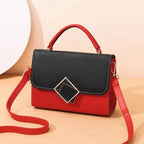Brand New Attractive Candy Color Design PU Leather Crossbody Bags For Women And Girls Nice Shoulder Hand Bag, Travel Handbags, Stylish Phone Purse Mini Flap Stevvex